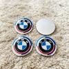 For BMW M 4pcs 56MM 60MM 65MM Car Hub Cap Badge Center Hat Sticker For BMW M Logo E46 E36 E34 F10 E90 F30 E60 F30 E53 E30 E92 E87  X1 F31