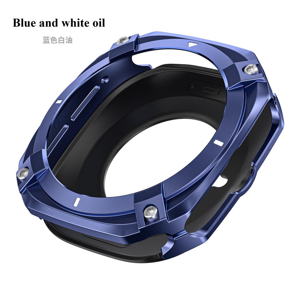 Metal Protective Case For Samsung Galaxy Watch Ultra 47mm NO Screen Film Hard Cover For Galaxy Watch 7 Ultra Bumper Accessories