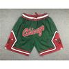 Mens Basketball Shorts Chicago Bulls 76ers Embroidered Team Sportswear Cotton Athletic Training