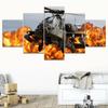 5 Panel Helicopter6 War Canvas Printed Painting For Living Room Wall Decor HD Picture Artworks Poster5 No Frame
