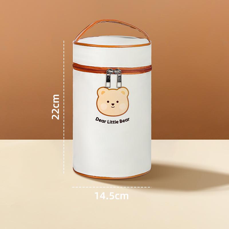 304 Stainless Steel Double-Layer Insulated Lunch Box with Lid, Microwave-Safe, Food-Grade.