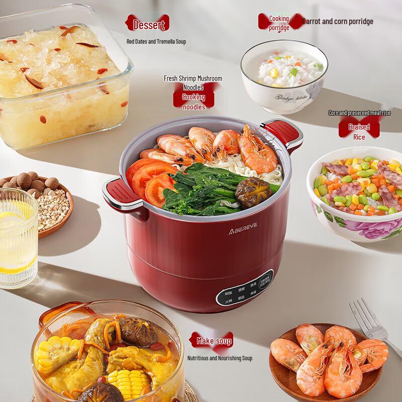 1.8L Multi-Function Non-Stick Electric Pot CN plug (adapter included)