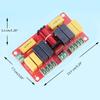 Frequency Divider Board 5 Way Speaker Frequency Divider 250W Crossover Filter for DIY KTV Home Theater Stage Speaker