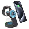 L9 15W Magnetic Wireless Charger Folding Charging Station for Apple Devices
