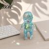 Babies Stress Ball Glitter Relief Toy, Clear Baby Doll Squeeze Soft Stretchy Portable Fidget Relaxing Gift for Adults Kids, Party Favors Relaxation