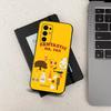 Фильм Фантастический мистер. Чехол для телефона с лисой для Samsung Galaxy A91, A80, A73, A72, A71, A53, A52, A32, A31, A22, A21s, A20, Черный чехол