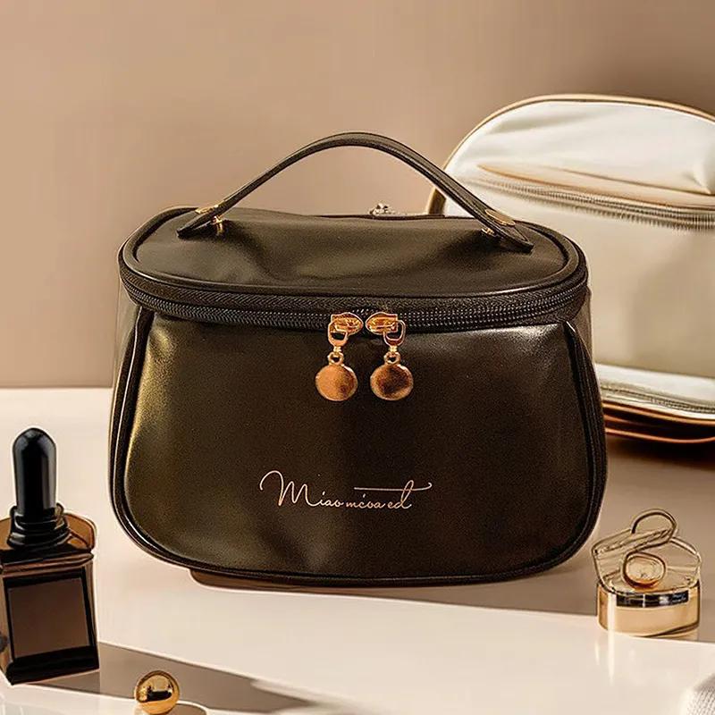 WTEMPO Ретро ручная косметичка сумка портативная большая емкость дорожная сумка для хранения косметики дорожные сумки для хранения