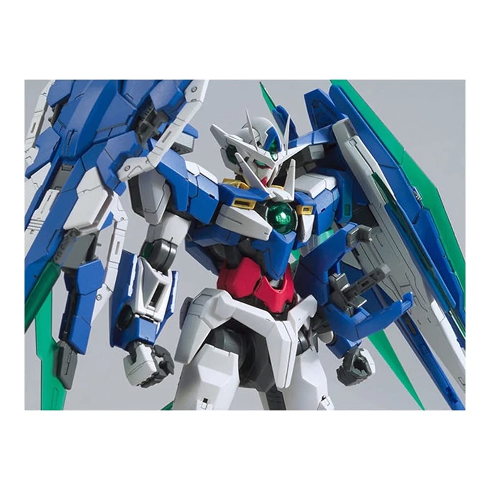 MG Mobile Suit Gundam 000 000 Quantum Full Saber Scale Plastic Model 1/100 Color-coded