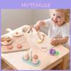 Cooking Wooden Kitchen Pot Toy Set For Kids Hands On Learning And Creativity