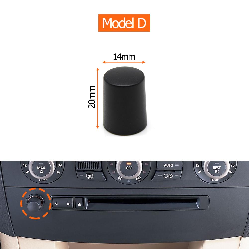 Car CD Player Radio Audio Volume Rotary Switch Button Knob For BMW 5 7 Series E60 E61 E65 E66 2003 2004 2005 2006 2007 2008
