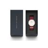 Daniel Wellington Classic 40 Roselyn RG White Watch, DW00100267, Men's, Red