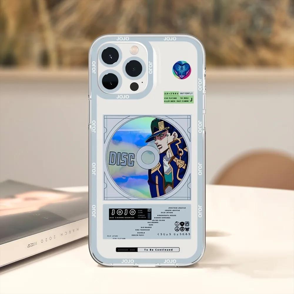 Чехол для телефона JoJo's Bizarre Adventure Для iPhone 16 15 14 13 12 11 Pro Max XS X XR 7 8 SE Чехол
