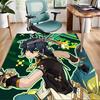 1pc Genshin Impact Kinich1 Design Area Rug - Non-Slip, Soft & Cozy Floor Mat for Living Room, Bedroom, Office - Indoor/Outdoor Decorative Carpet