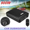 12v 900W 10 Inch Car HIFI Amplifier Subwoofer Car Audio Slim Seat Active Subwoofer Car Subwoofer
