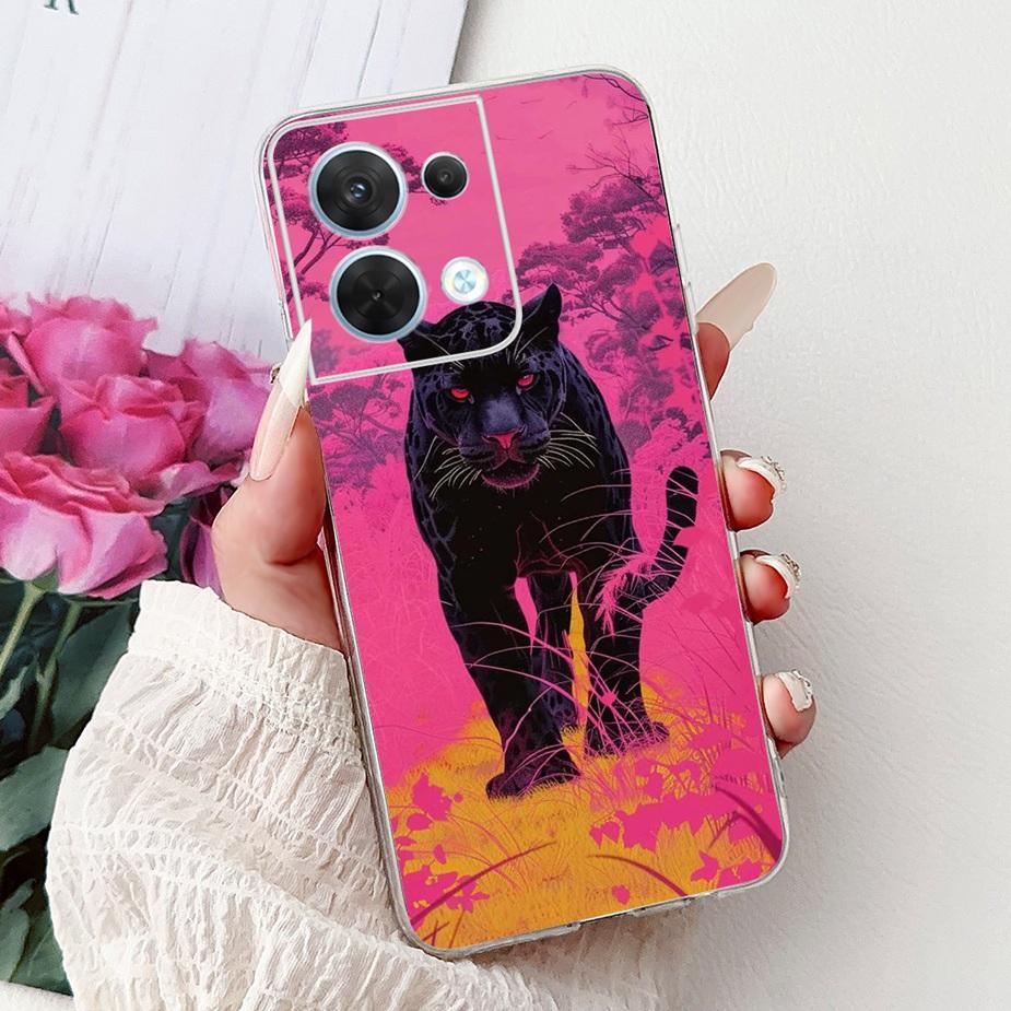 Чехол для Oppo Reno8 Pro 5G CPH2357 Крутой Дизайн Модный Расписной Чехол Мягкий Силиконовый Чехол для Телефона Для Oppo Reno 8 Pro Reno8 5G