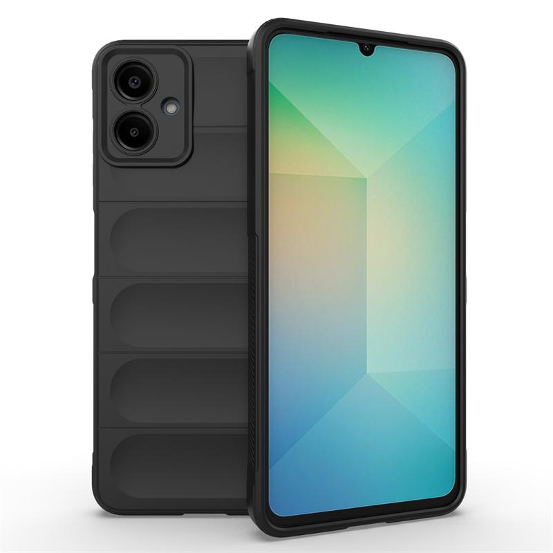 Чехол для Samsung Galaxy A06 Силиконовый Жидкий Ударопрочный Чехол Samsung A06 Чехол TPU Резиновый Защитник Чехол для Телефона Galaxy A06 Чехол