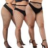 Plus Size Fishnet Tights Mesh Hollow Out Pantyhose Stockings Fishnet Pantyhose for Oversized Women