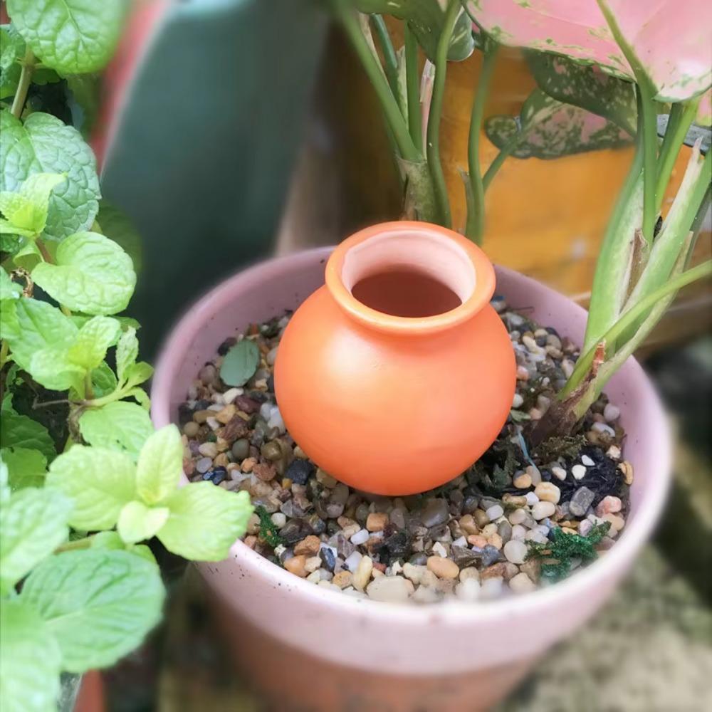 4PCS Breathable Potted Plant Drip Irrigator Self Watering Potted Dropper Device  Balcony