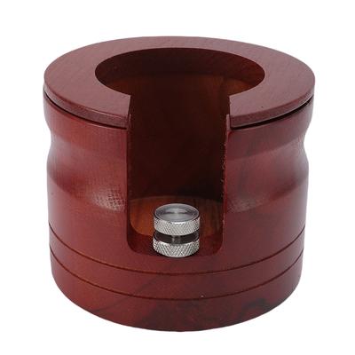 Держатель портафильтра для кофе из массива дерева, регулируемая по высоте станция для темперовки для 51 мм 54 мм 58 мм