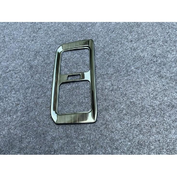 Rear Black Air Vent Outlet Stainless Steel Cover Frame For - Toyota RAV4