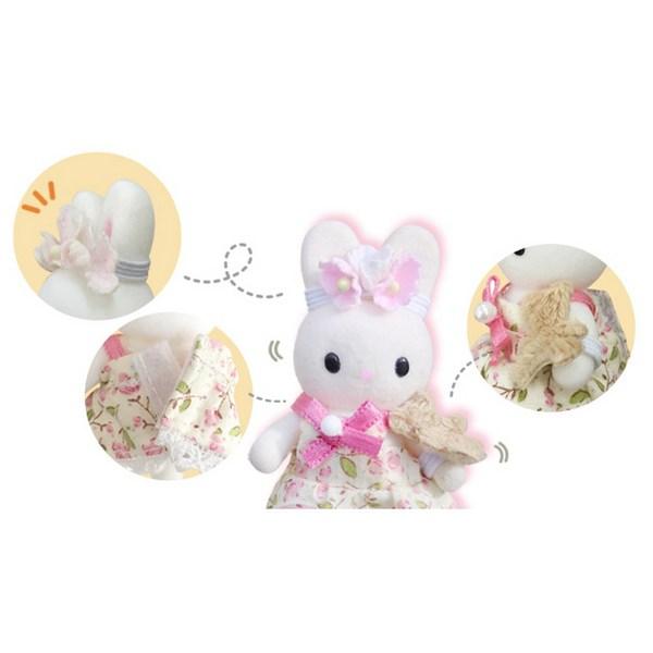 Семейная кукла One&one Kongji Rabbit, 1 комплект, Популярные игрушки для корейских детей