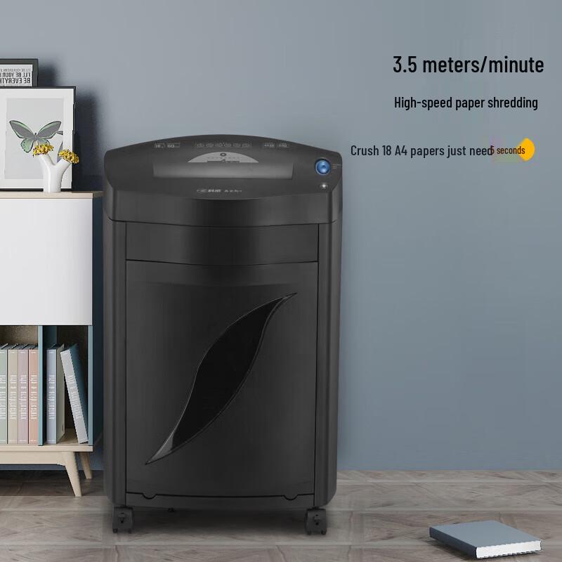 Comi 18-Sheet 60-Min Continuous Cross-Cut Office Shredder CN plug (adapter included)