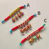 Children's Bracelet Chinese Style Dance Performance Accessories Lucky Bracelet Rope Chinese Ethnic Style Handmade Cloth Art