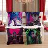 Cartoon Animation J-Jinx Cushion Cover Inches Farmhouse Decor Home Throw Pillow Covers For Couch Decorations