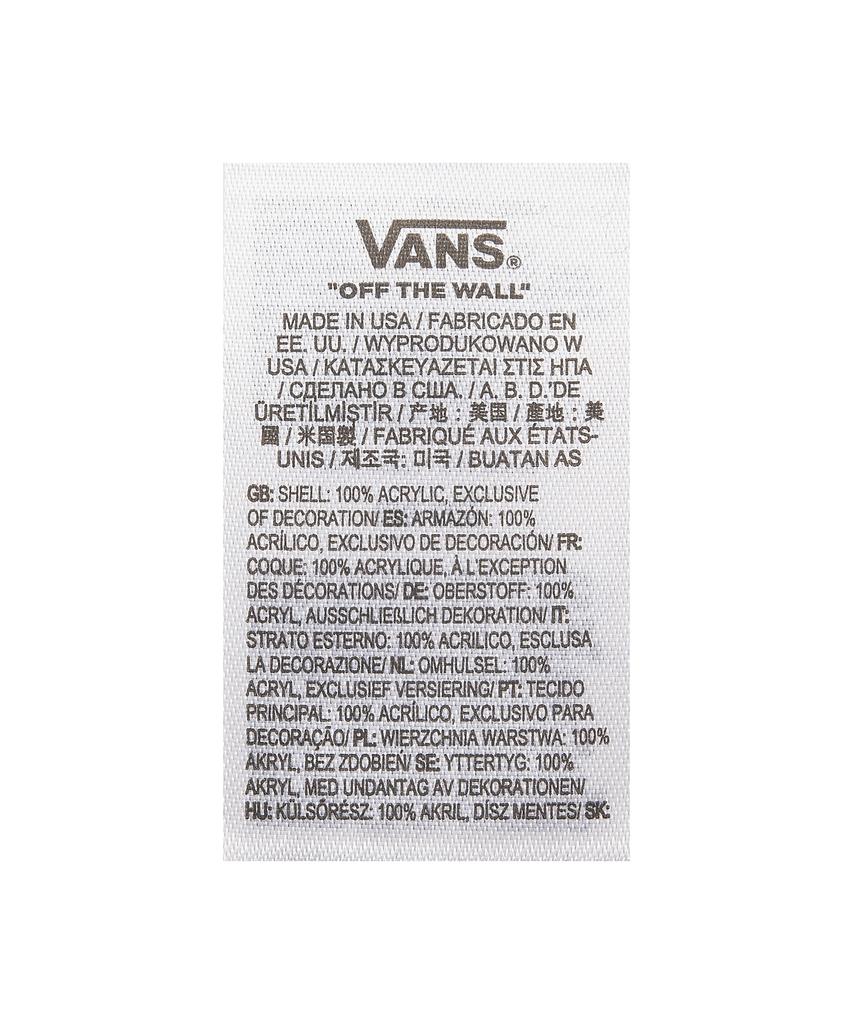VANS Оригинальная тонкая шапка-бини / Vn000Hsqblk1