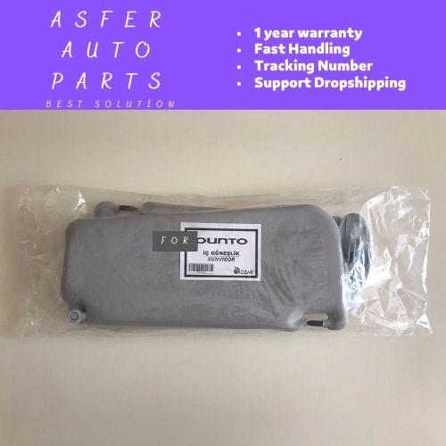 Inner Sun Visor Left Right 2 Piece Set For Fiat Grande Punto 2007-2018 Sun Visor OEM 735509466