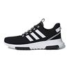 adidas Cf Racer Tr Удобная ткань Нескользящие Низкие Кроссовки Женские Кроссовки Черный Белый DB1778