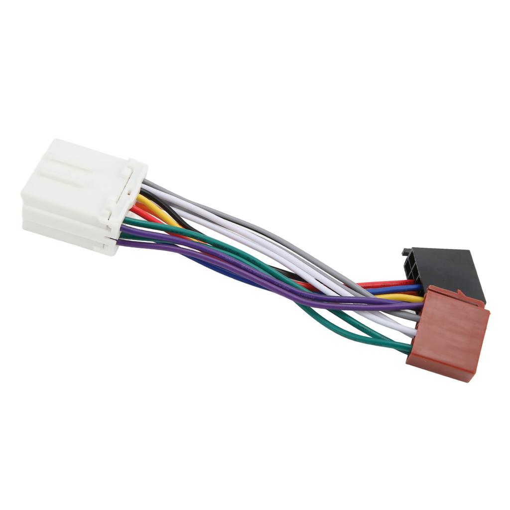 Радио ISO жгут проводов пластиковый гибкий адаптер для проигрывателя компакт-дисков замена для MITSUBISHI Lancer Pajero