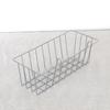 Metal Decorative Storage Basket Iron Grid Flower Pot Hanging Shelf Display Rack