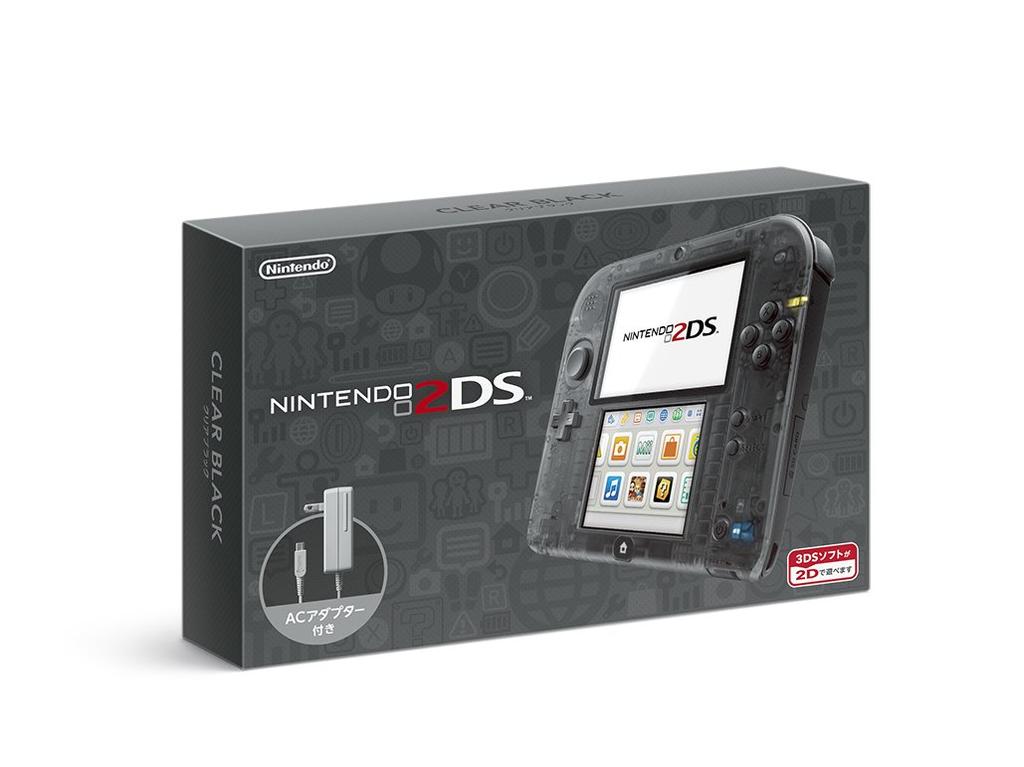 Nintendo 2DS Прозрачный Черный