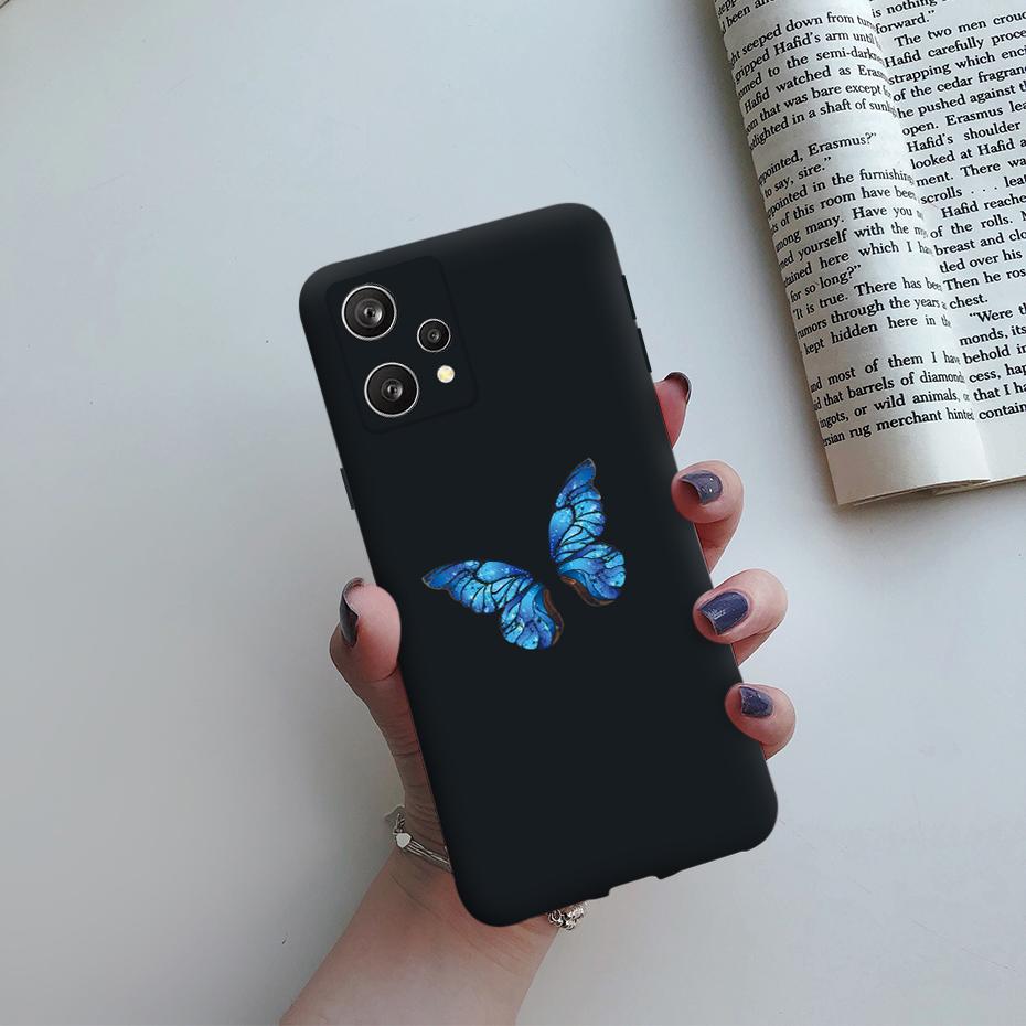 Чехол для Realme 9 2022 Милый Кот Мультяшный Расписной Мягкий Силиконовый Задняя Крышка Телефона Для Realme 9 4G Чехлы Fundas RMX3521 Realme9 Coque