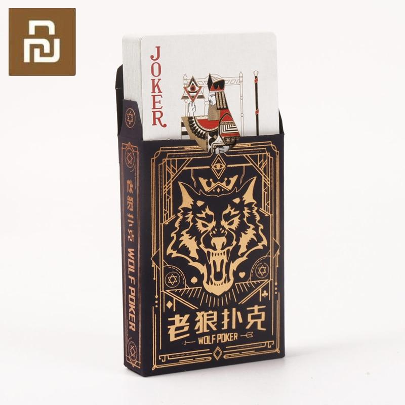 Новые игральные карты Xiaom, набор для игры в покер, пластиковые волшебные карты, водонепроницаемые карты, волшебные настольные игры, карты 57*87 мм