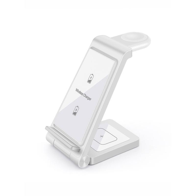 3 In 1 Wireless Charger for Samsung S23 Ultra/S22/S21/S20/Note 20/Z Flip 4/Z Fold 4 Fast Charging Station for Galaxy Watch 5 Pro