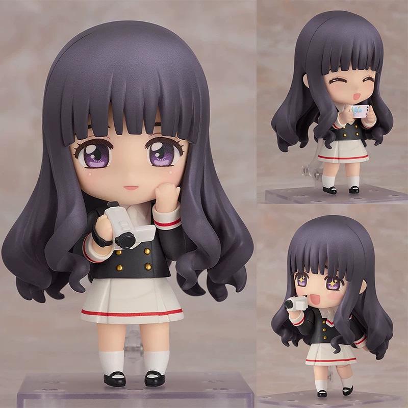 Q Version Anime Girl Figure: Cute, Beautiful, Replaceable Face Toy Ornament - Ideal Birthday Gift