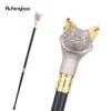 Silver Golden Wolf Fashion Walking Stick Decorative Walking Stick Cospaly Vintage Party Fashionable Walking Cane Crosier 93cm