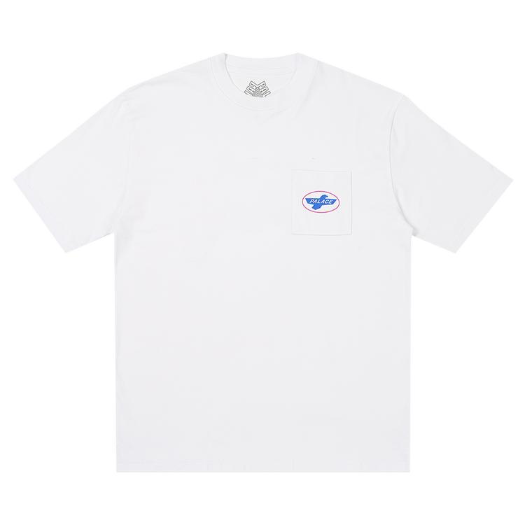 Palace Футболка Postal белая унисекс топы P26TS165