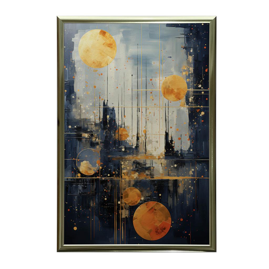 Miejska Wizja Marzeń Miejska Wizja Marzeń, 30X40 Cm, Bez Ramy, Płótno Premium Na Blejtramie