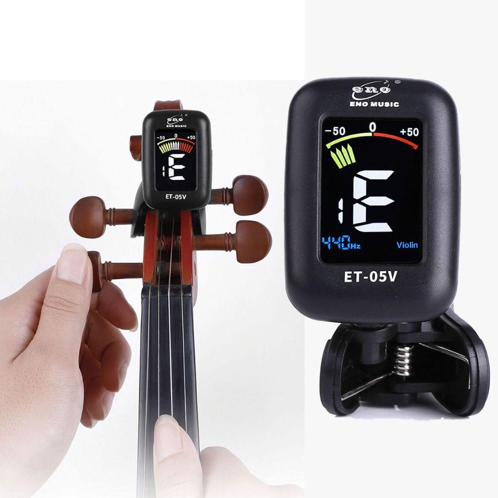 Portable ENO Violin Tuner ET05V Cello Clip-on Tuner Violin Parts Accessories Clip-on Tuner Violin