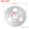 Задняя звезда 420/428 24T/26T/28T/29T/31T/35T/37T Зубьев 30 мм Для Honda Monkey Мотоцикла Питбайка Мотокросса Аксессуары