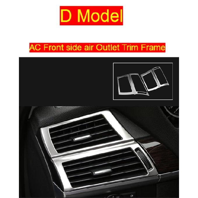 Стайлинга автомобилей, внутренние кнопки, панель, рамка, декоративные накладки, наклейки для BMW x5 x6 e70 e71, нержавеющая сталь, авто