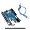 Плата UN0 R3 ATmega328P Плата разработки с пиновыми разъемами и кабелем, совместимая с проектами Arduino IDE