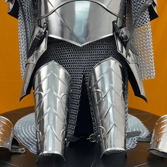 Костюм эльфийской королевы в стальных доспехах, средневековый фэнтезийный костюм воина, боевые доспехи для косплея в стиле LARP для женщин