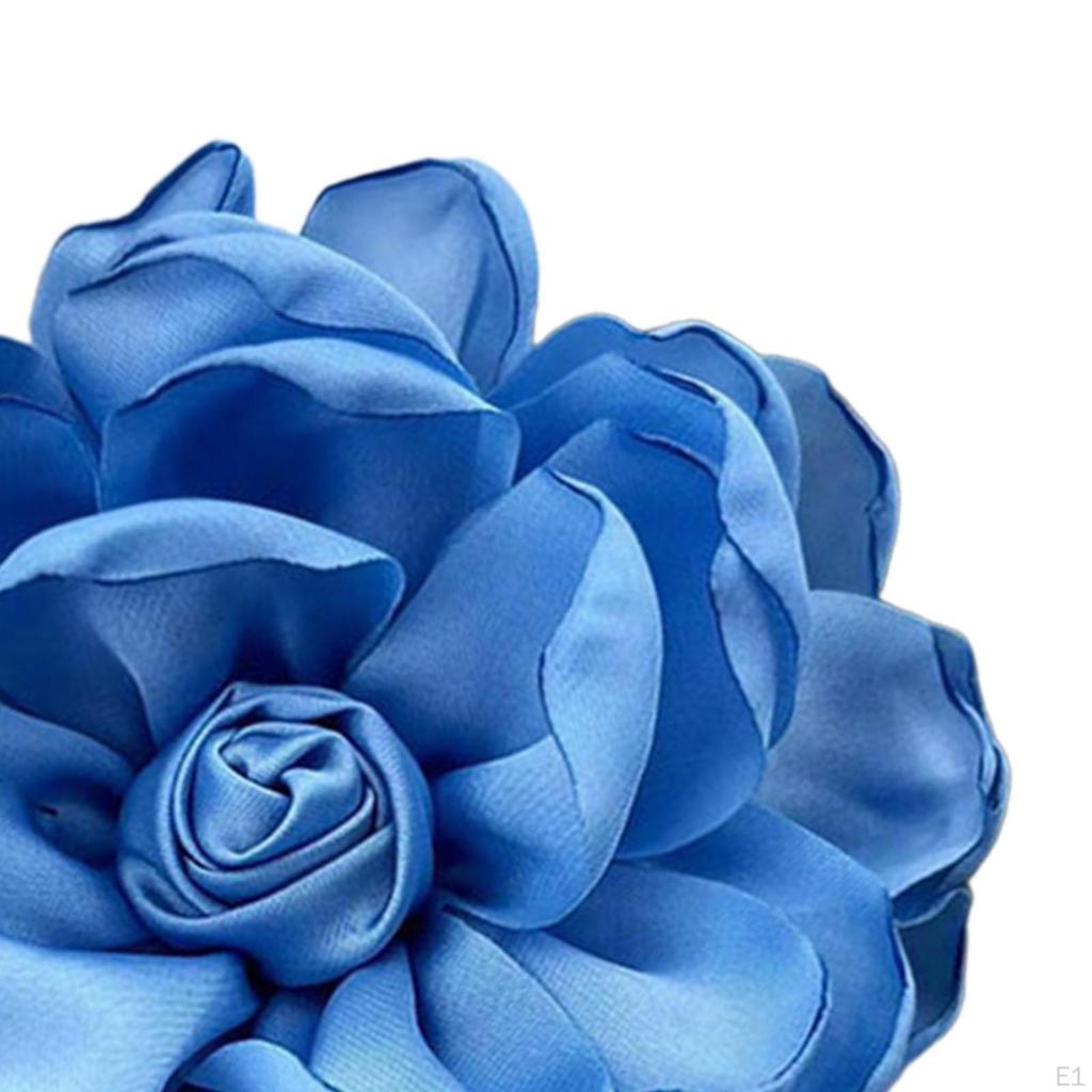 Цветочная брошь, заколка для волос, булавки для лацкана, аксессуары для волос для банкета, одежда для танцев