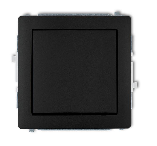 Deco Single Pole Switch Matte Black 12Dwp-1