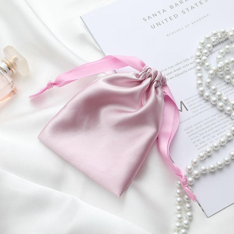 Подарочная упаковка Сумка из искусственного шелка Пылезащитная сумка Багги Сумка на шнурке Аксессуары на заказ