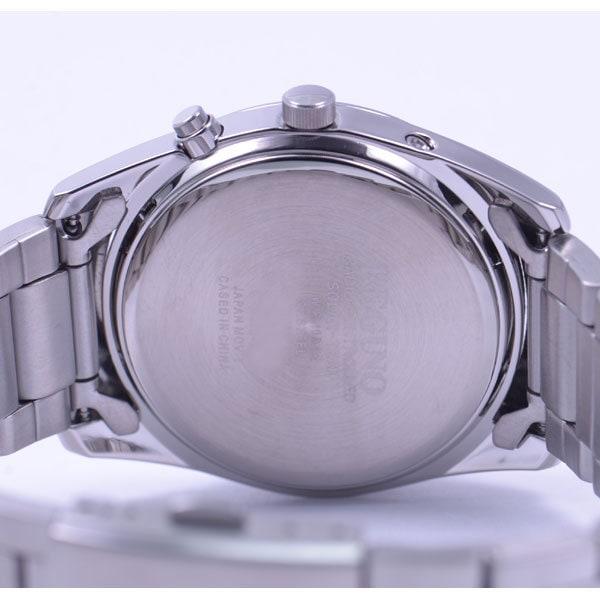 Citizen Мужской RS25-0484H ( Часы REGUNO Solar-Tech радиоуправляемые мужские) Круглые часы, серебро